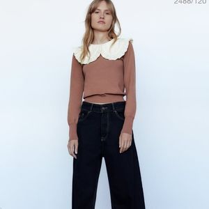 Zara collar sweater